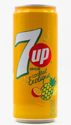 Напиток б/а газ. 7 UP Coctail Exotique 330 мл ж/б