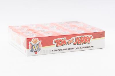 Конфеты жевательные Tom and Jerry со вкусом Персика 11,5 гр
