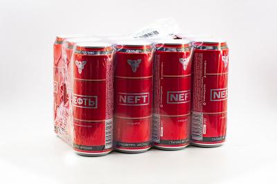 Напиток безалкогольный энергетический газированный NEFT со вкусом Клюква-Арония 450 мл