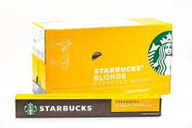 Кофе в капсулах Starbucks Nespresso Blonde Espresso Roast 10 кап. 53 гр