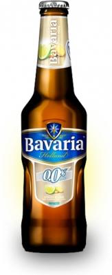 Пиво Bavaria Ginger&Lime б/а светлое 330 мл стекло