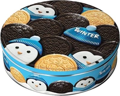 Печенье Oreo Winter Selection Penguin Tin 396 гр